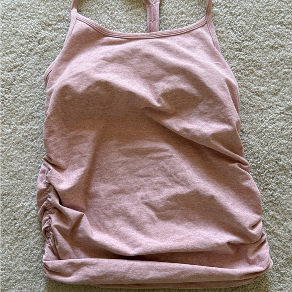 Beyond the Bump Tops - Beyond Yoga Beyond the Bump Maternity Tank Pink Size Small